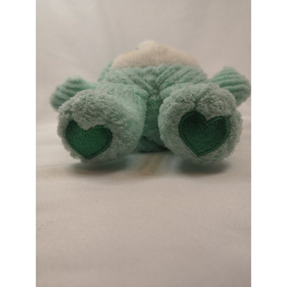 8" Corduroy Wish Care Bear Mint Green Yellow Rainbow Star 2003 Stuffed Animal - Picture 4 of 9